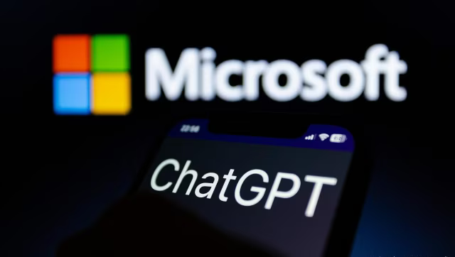 Microsoft and Chat GPT.