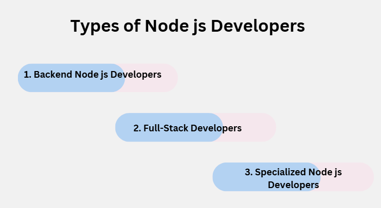 Types of Node js Developers